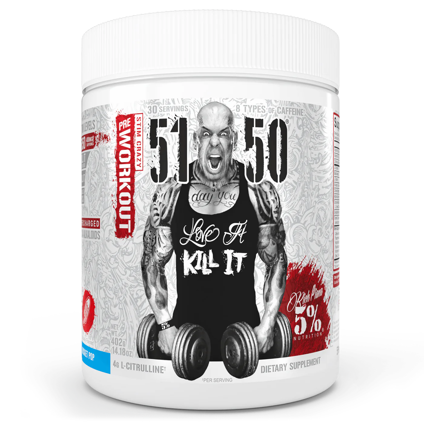 5150 (High-Stim Pre-Workout) - 5% Nutrition - ATX Supplements & Nutrition