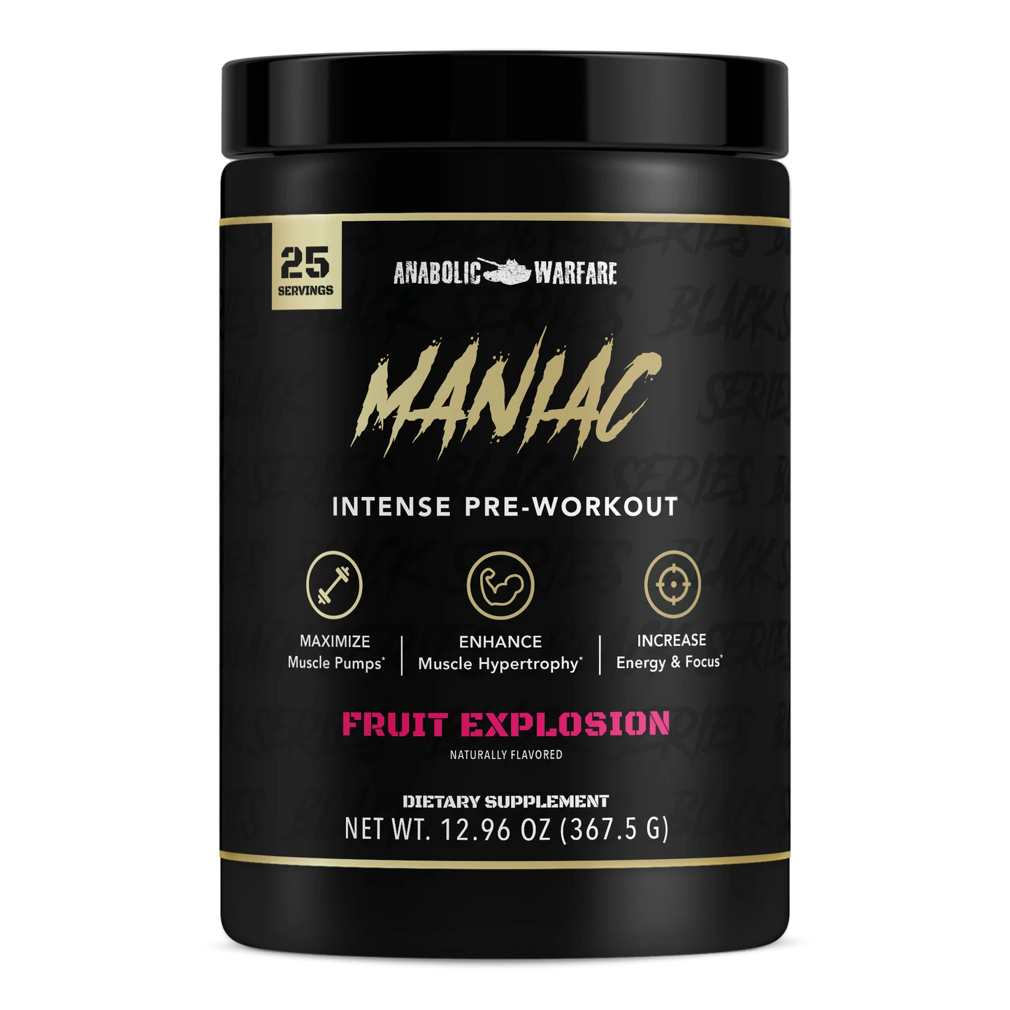 Maniac (Intense Pre-Workout) - Anabolic Warfare - ATX Supplements & Nutrition