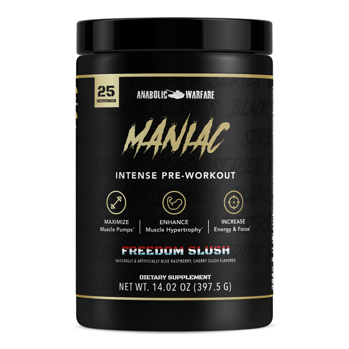 Maniac (Intense Pre-Workout) - Anabolic Warfare - ATX Supplements & Nutrition