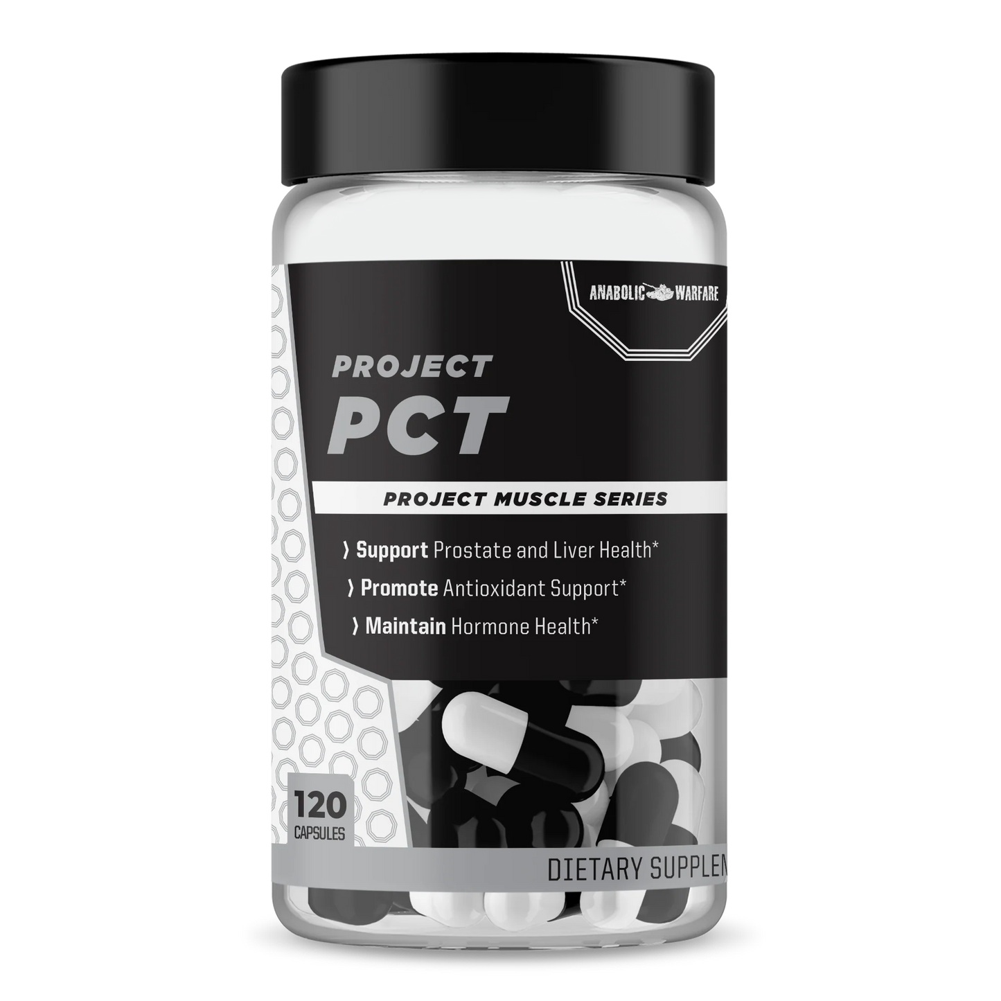 Project PCT (Test-Booster & Estrogen Blocker) - Anabolic Warfare - ATX Supplements & Nutrition