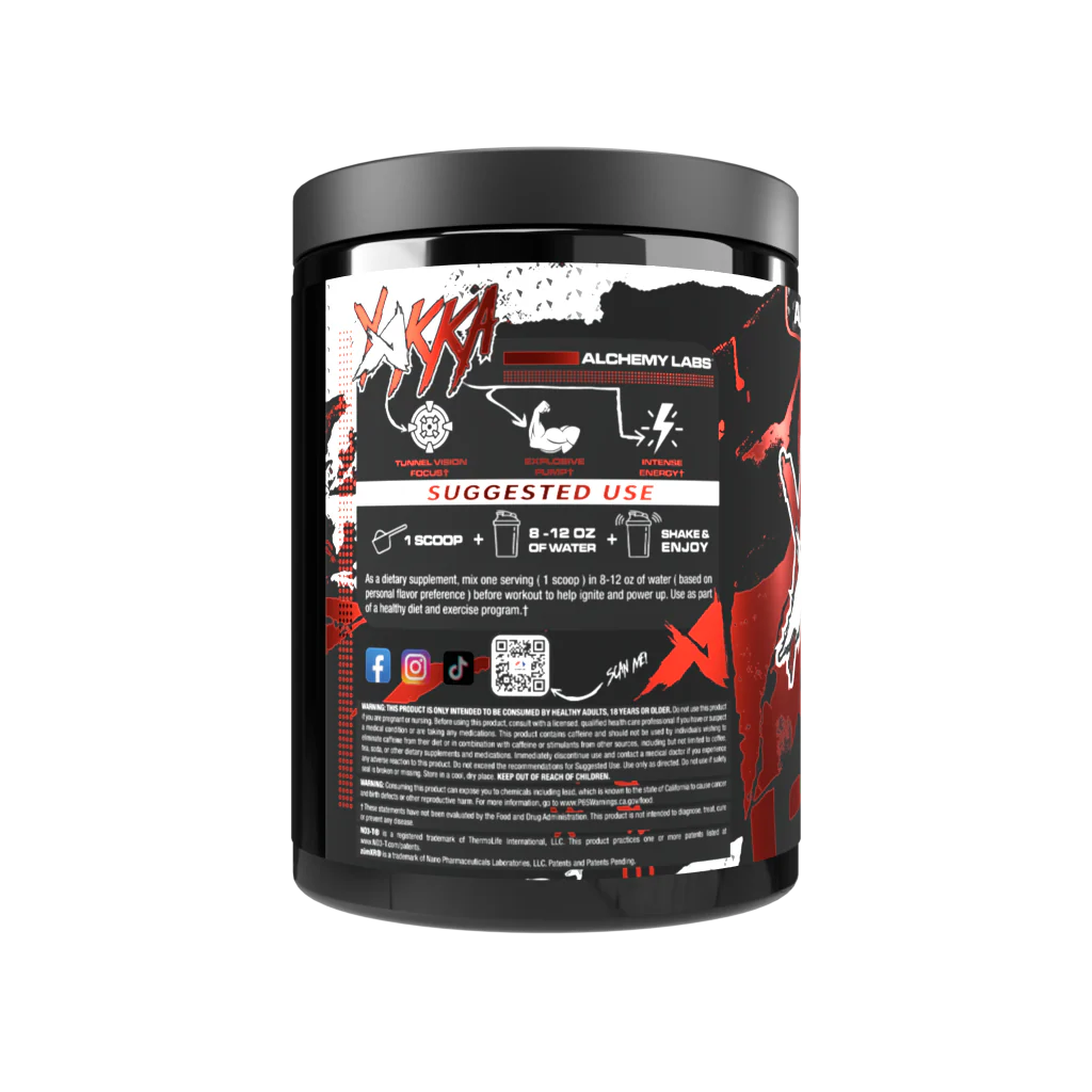 Yakka Pre-Workout - Alchemy Labs - ATX Supplements & Nutrition