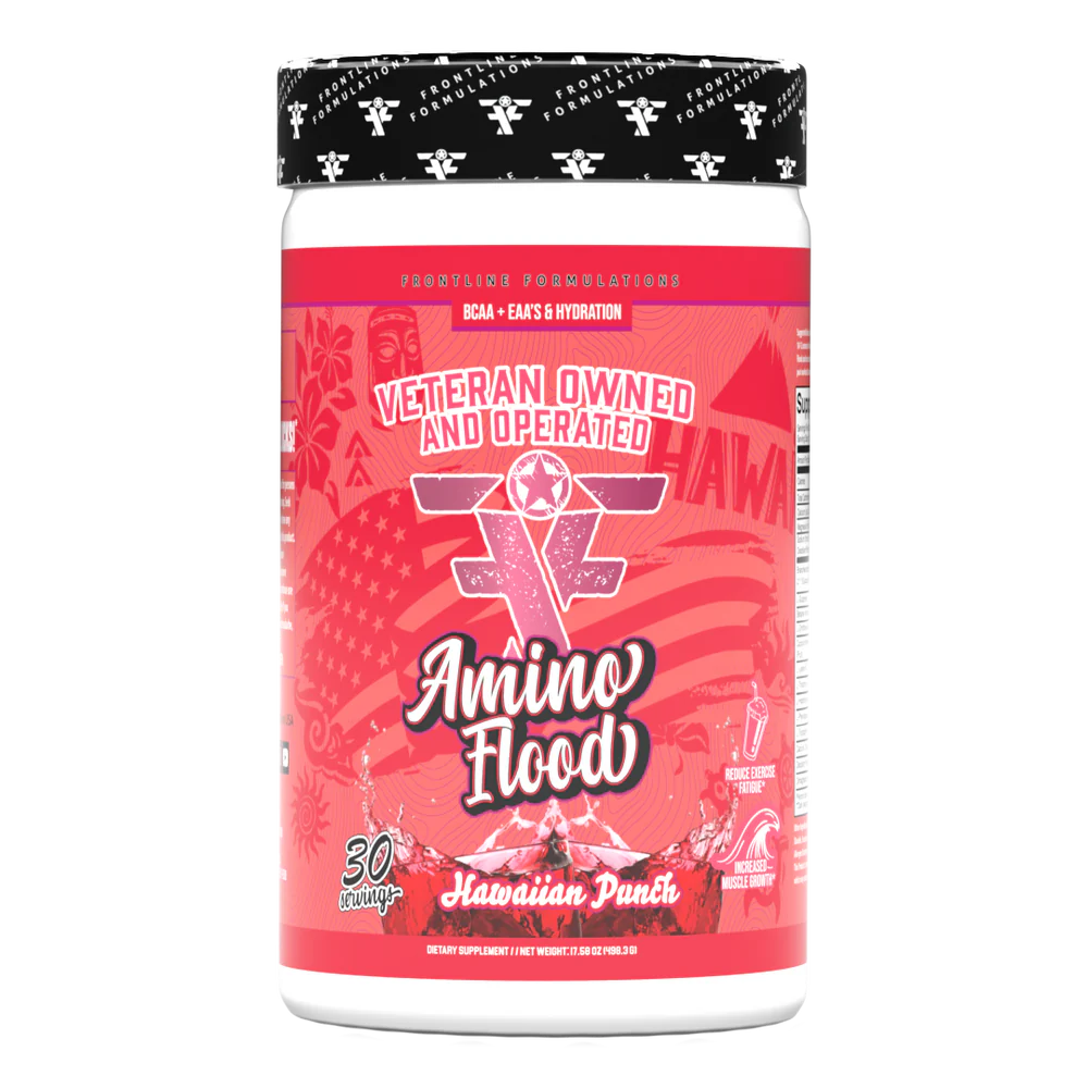 Amino Flood (BCAAs & EAAs) - Frontline Formulations - ATX Supplements & Nutrition