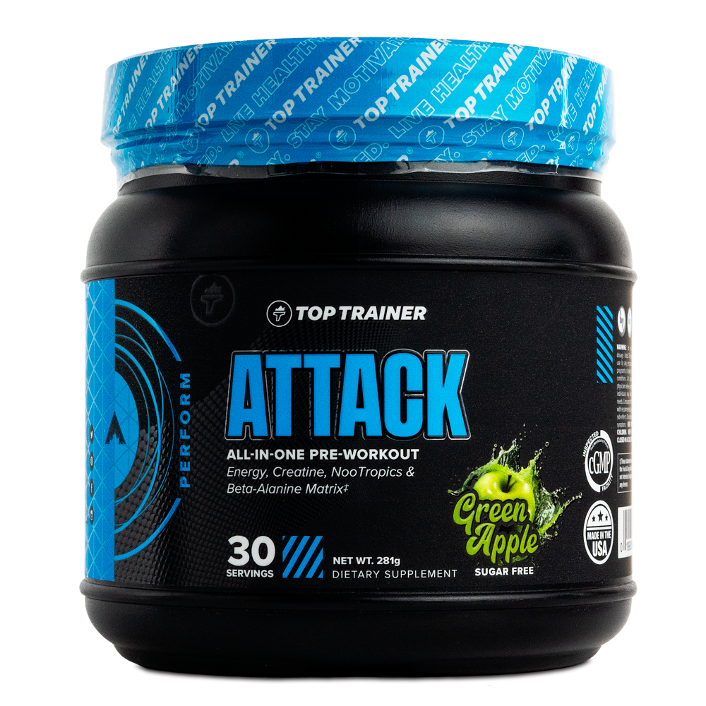 Attack Pre-Workout - Top Trainer - ATX Supplements & Nutrition