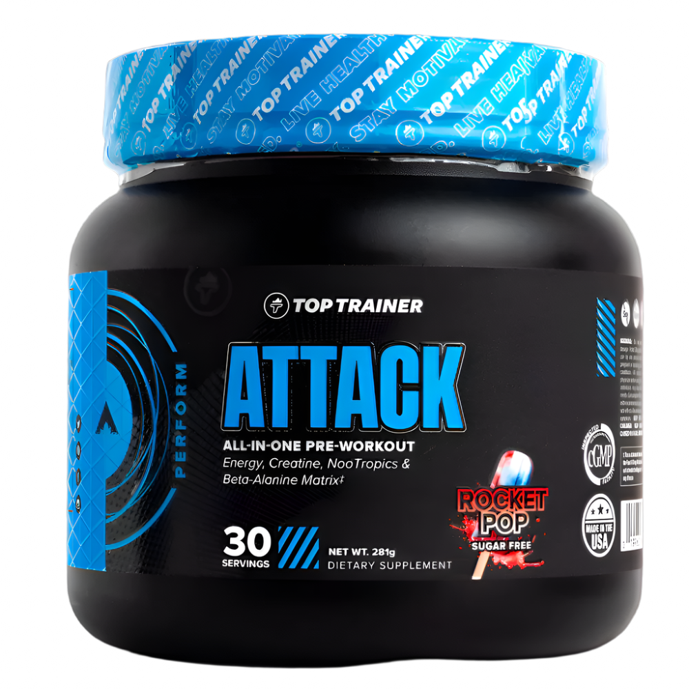 Attack Pre-Workout - Top Trainer - ATX Supplements & Nutrition