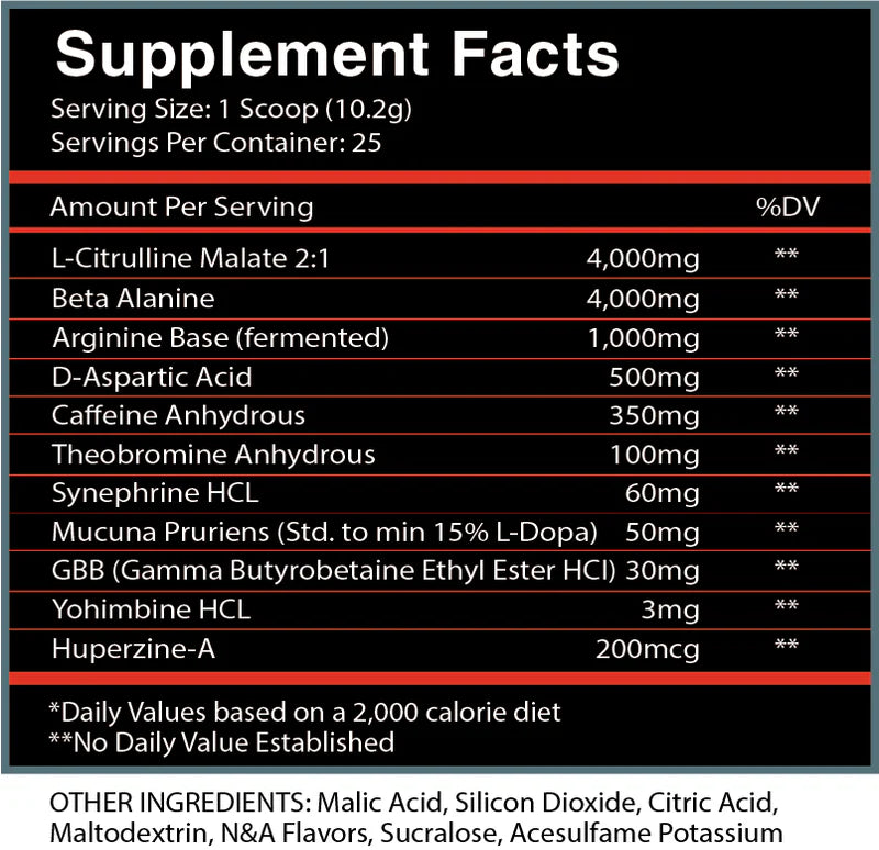 God of Fire (Thermogenic Fat Burning Pre-Workout) - Centurion Labz - ATX Supplements & Nutrition