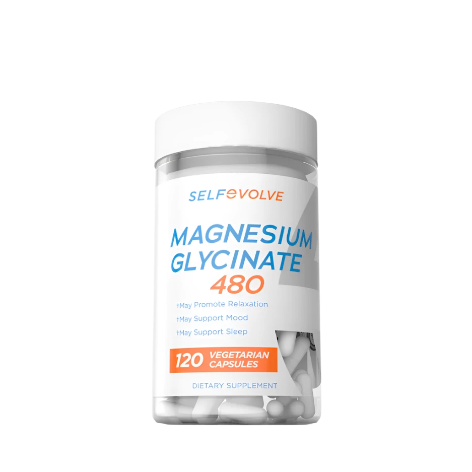 Magnesium Glycinate 480 - Self Evolve - ATX Supplements & Nutrition