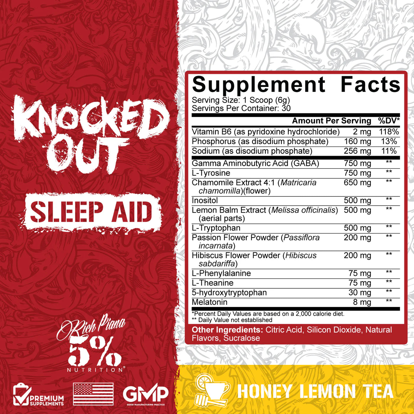 Knocked The F*ck Out (Sleep Aid) - 5% Nutrition - ATX Supplements & Nutrition