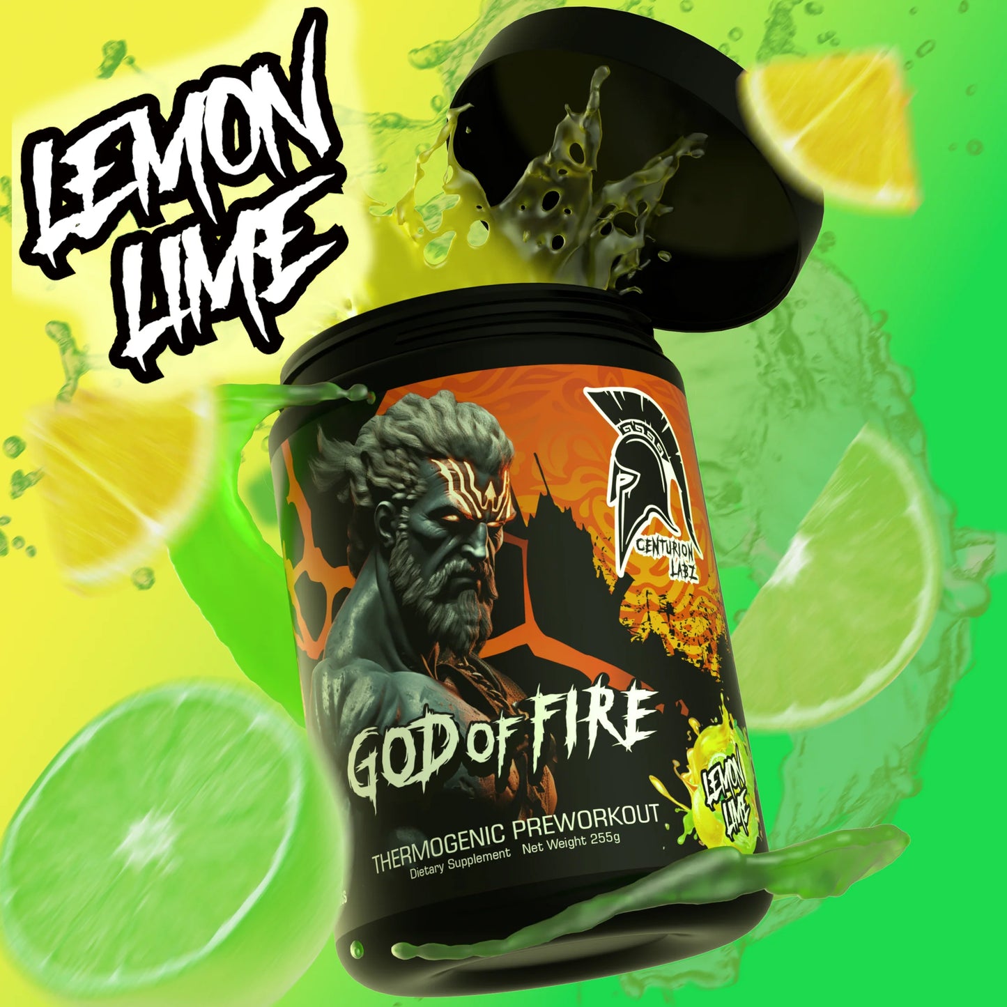 God of Fire (Thermogenic Fat Burning Pre-Workout) - Centurion Labz - ATX Supplements & Nutrition