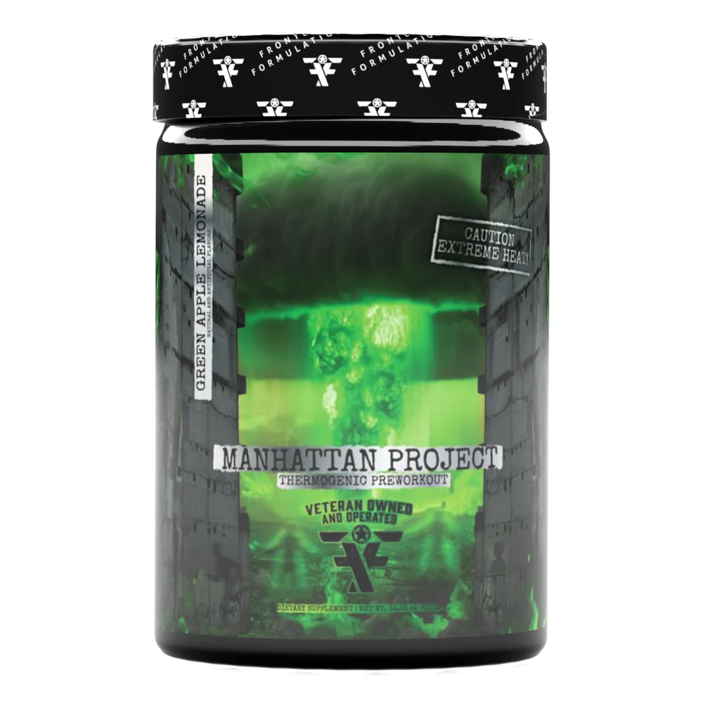 Manhattan Project (Thermogenic Fat Burning Pre-Workout) - Frontline Formulations - ATX Supplements & Nutrition