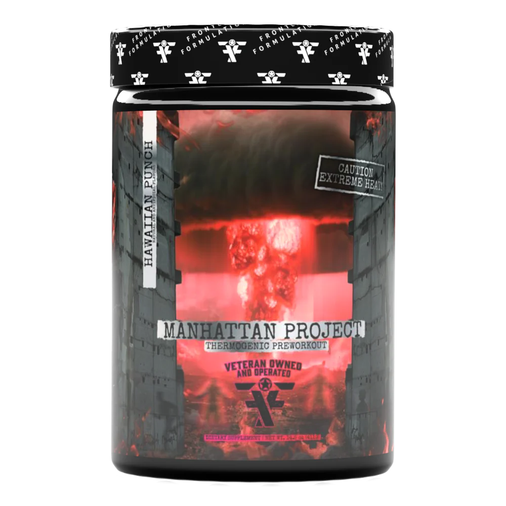 Manhattan Project (Thermogenic Fat Burning Pre-Workout) - Frontline Formulations - ATX Supplements & Nutrition