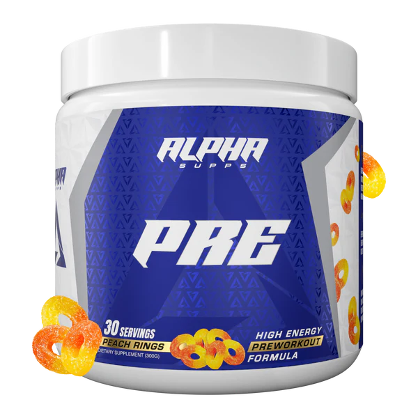 Pre (High Energy Pre-Workout) - Alpha Supps - ATX Supplements & Nutrition