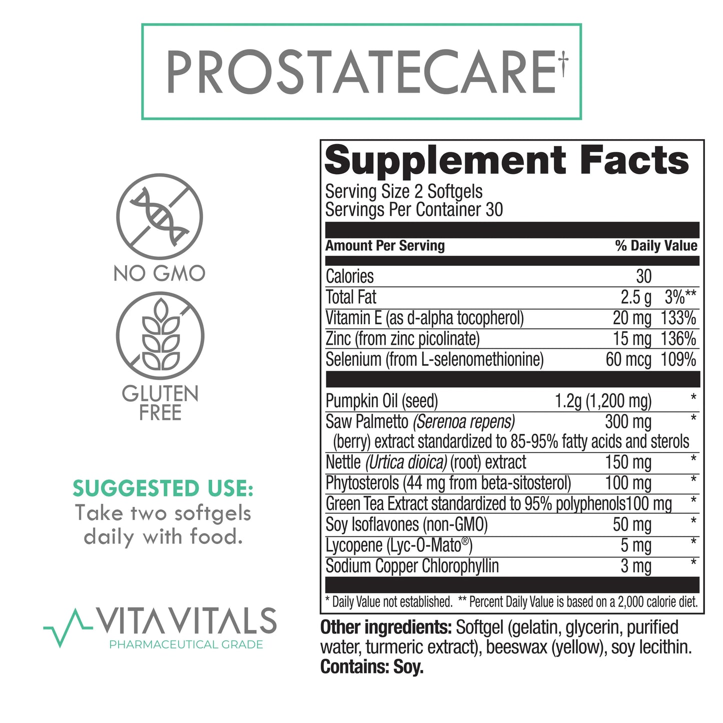 ProstateCare - VitaVitals - ATX Supplements & Nutrition