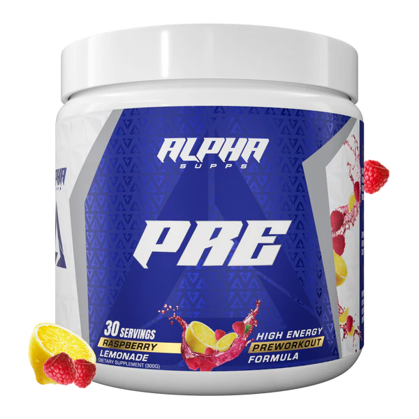Pre (High Energy Pre-Workout) - Alpha Supps - ATX Supplements & Nutrition