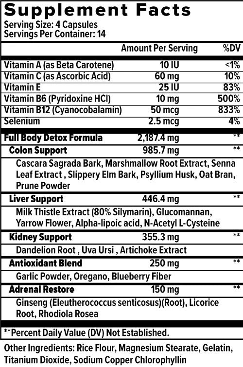Reset (Natural Detox) - Top Trainer - ATX Supplements & Nutrition