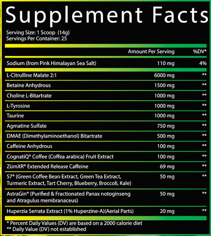 Operation Delirium (Nootropic Pre-Workout) - Frontline Formulations - ATX Supplements & Nutrition