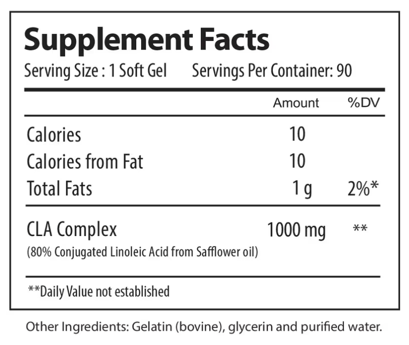 CLA - Alpha Supps - ATX Supplements & Nutrition