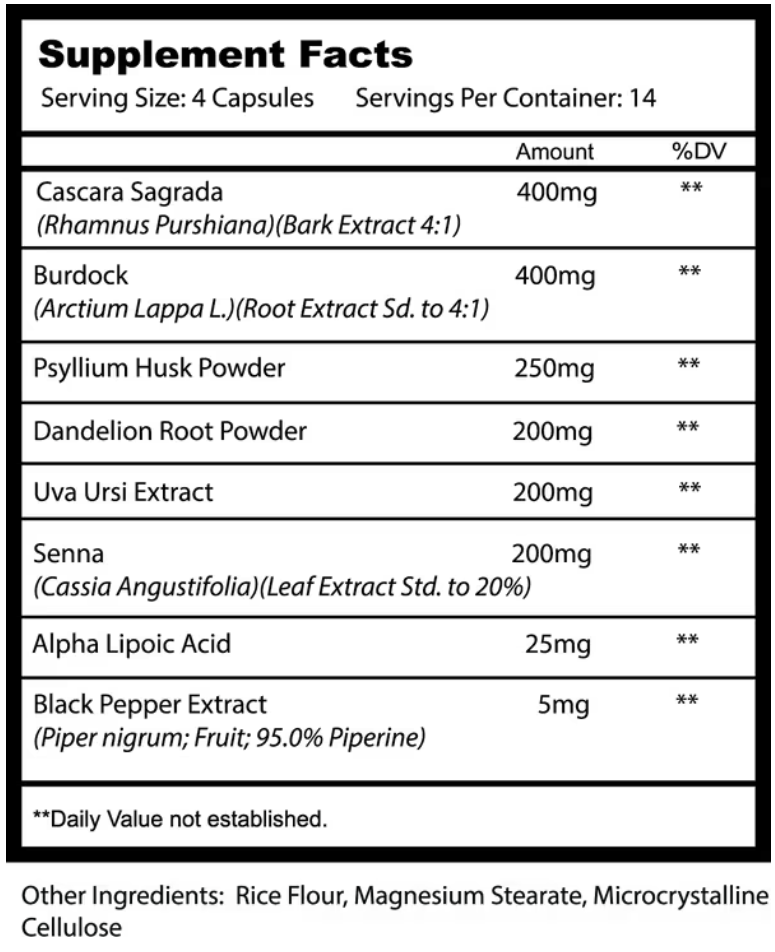 Detox - Alpha Supps - ATX Supplements & Nutrition