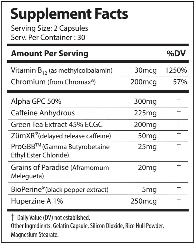 Thermo (Fat Burner) - Alpha Supps - ATX Supplements & Nutrition