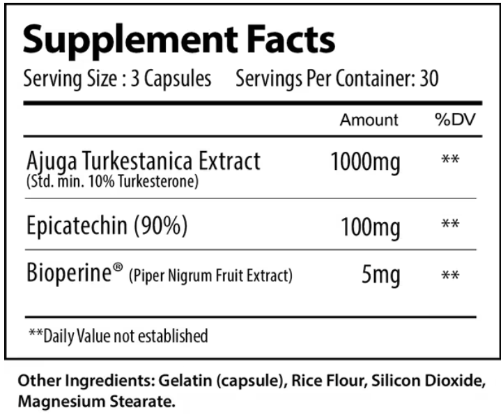 Turk (Turkesterone) - Alpha Supps - ATX Supplements & Nutrition