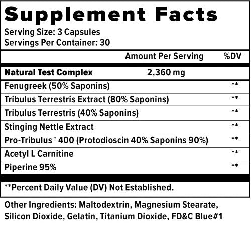 T-Lyft (Natural Testosterone Booster) - Top Trainer - ATX Supplements & Nutrition