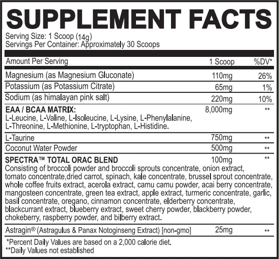 Keyz (Amino Acid Recovery Matrix) - Black Magic - ATX Supplements & Nutrition