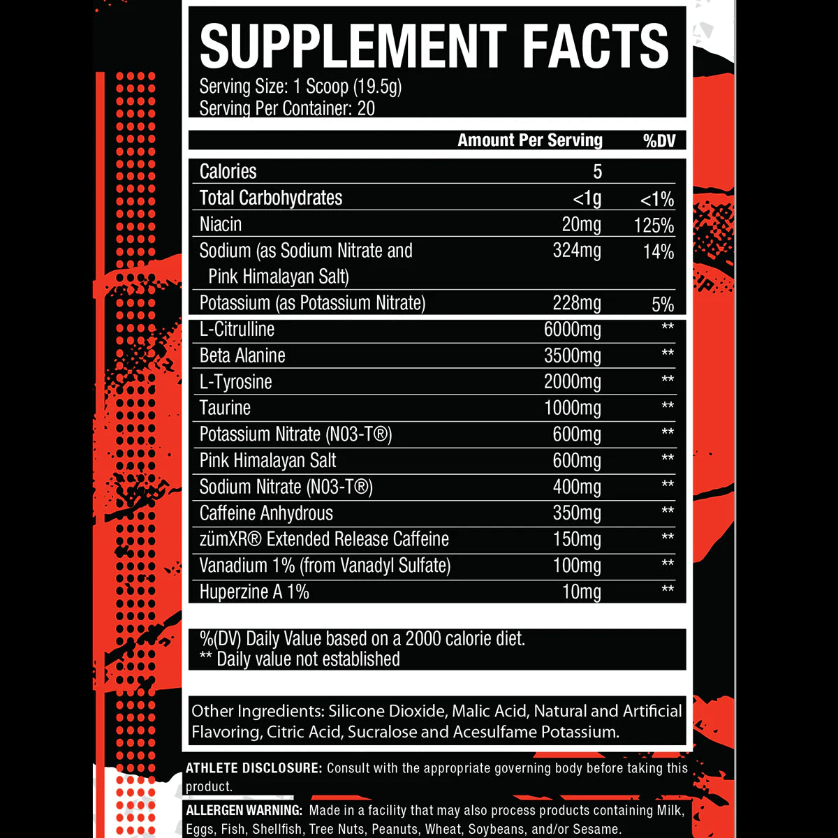 Yakka Pre-Workout - Alchemy Labs - ATX Supplements & Nutrition