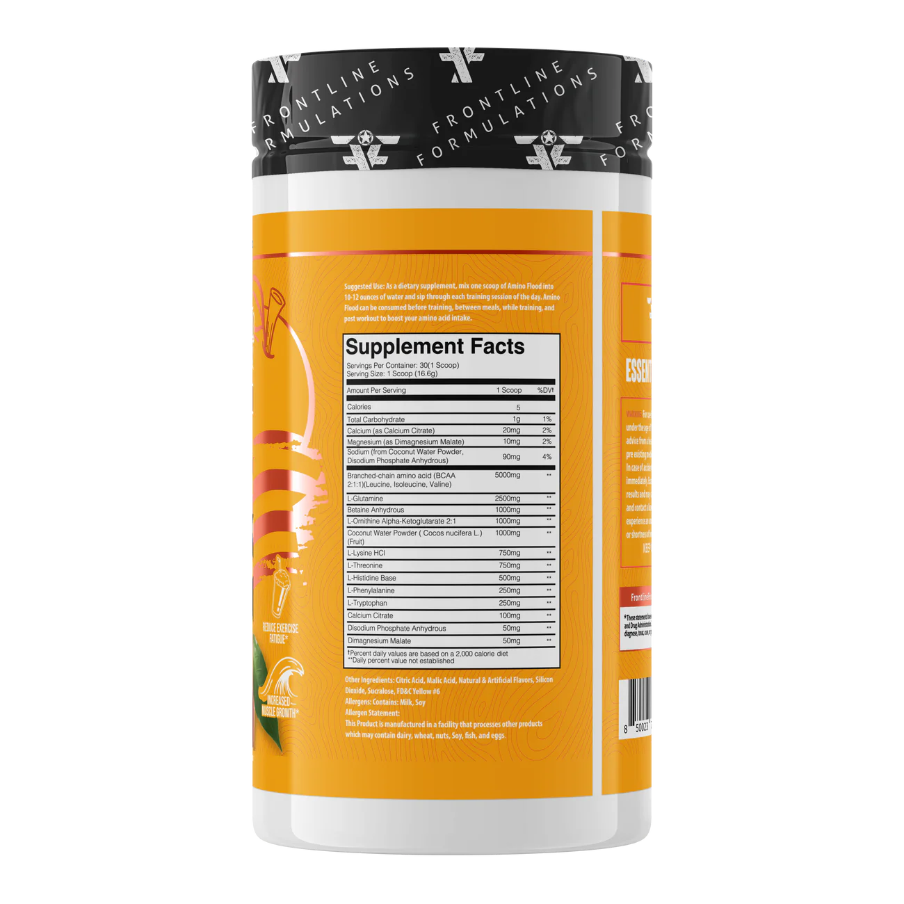 Amino Flood (BCAAs & EAAs) - Frontline Formulations - ATX Supplements & Nutrition