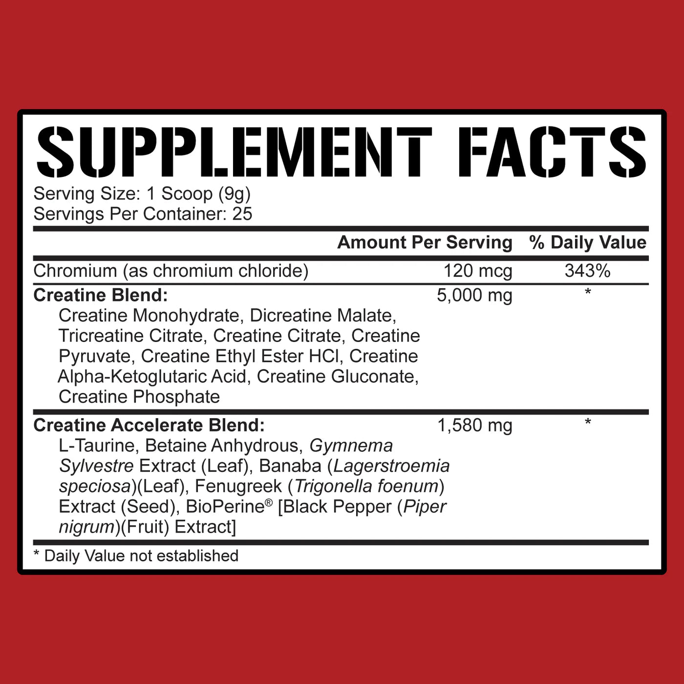 Crea-TEN 10-in-1 Creatine - 5% Nutrition - ATX Supplements & Nutrition