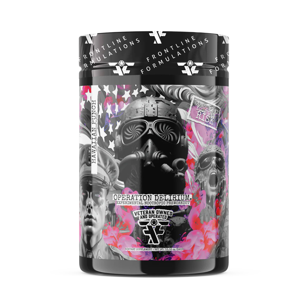 Operation Delirium (Nootropic Pre-Workout) - Frontline Formulations - ATX Supplements & Nutrition