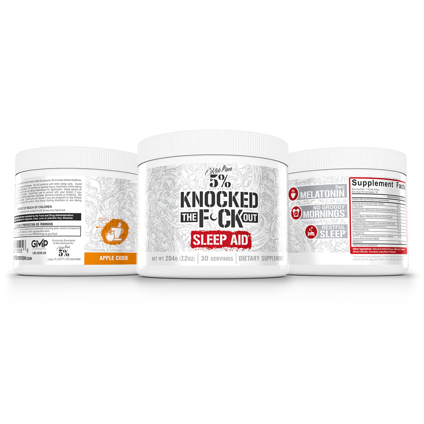 Knocked The F*ck Out (Sleep Aid) - 5% Nutrition - ATX Supplements & Nutrition