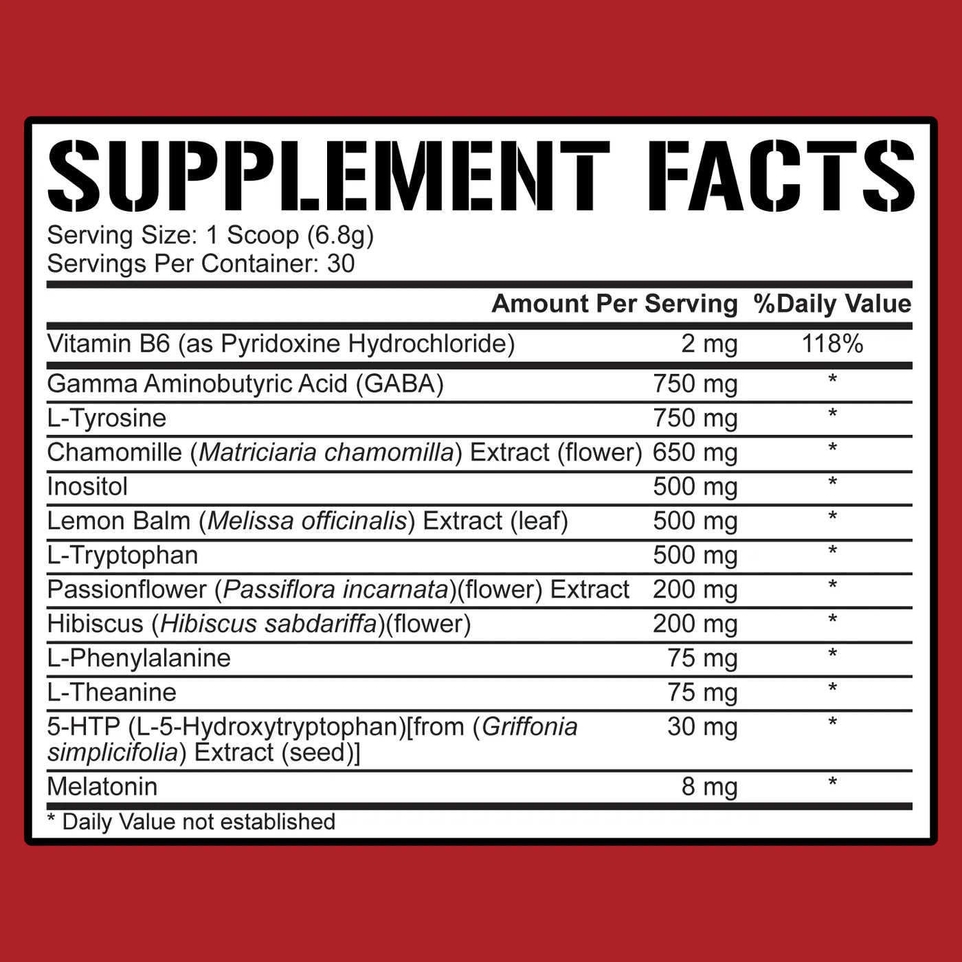 Knocked The F*ck Out (Sleep Aid) - 5% Nutrition - ATX Supplements & Nutrition