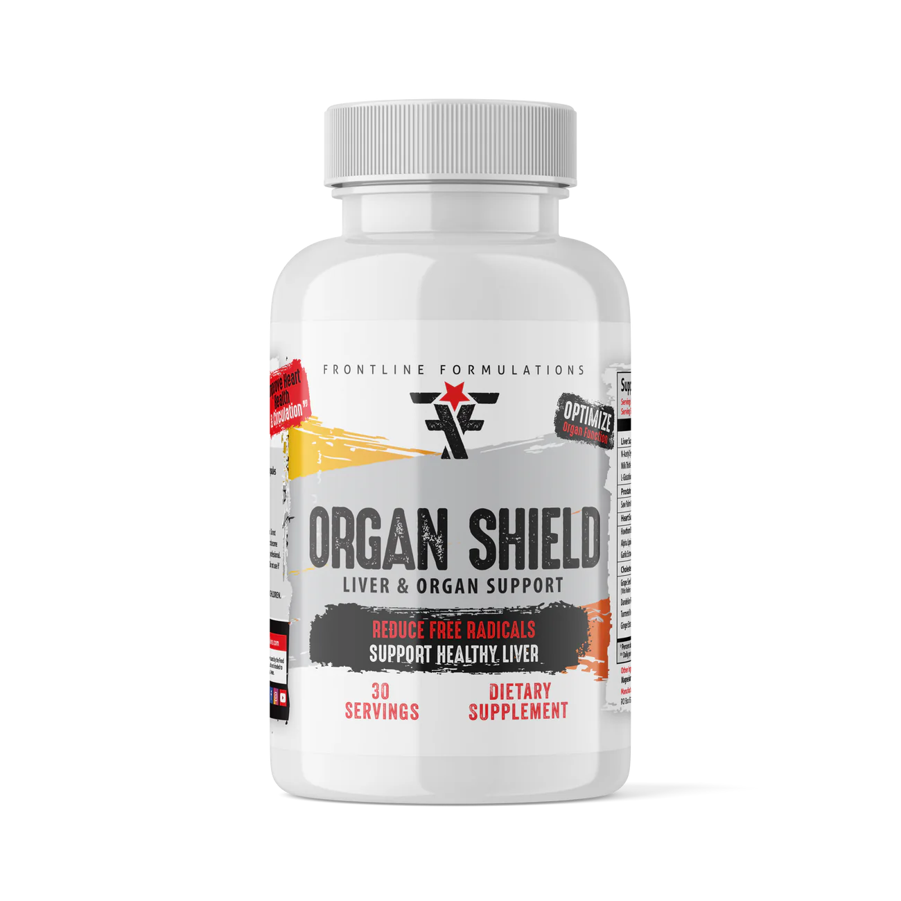 Organ Shield - Frontline Formulations - ATX Supplements & Nutrition