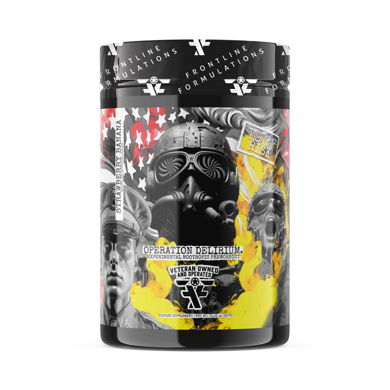 Operation Delirium (Nootropic Pre-Workout) - Frontline Formulations - ATX Supplements & Nutrition