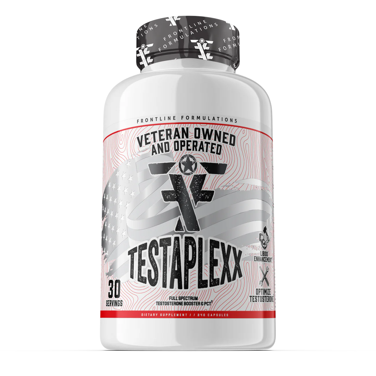 Testaplexx (Natural Testosterone Booster) - Frontline Formulations - ATX Supplements & Nutrition