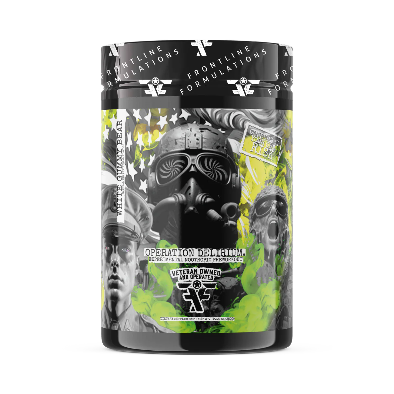 Operation Delirium (Nootropic Pre-Workout) - Frontline Formulations - ATX Supplements & Nutrition