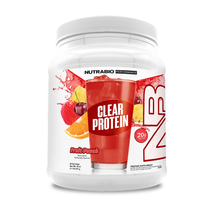 Clear Whey Protein Isolate Powder - NutraBio - ATX Supplements & Nutrition