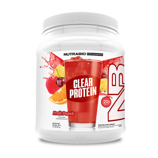 Clear Whey Protein Isolate Powder - NutraBio - ATX Supplements & Nutrition