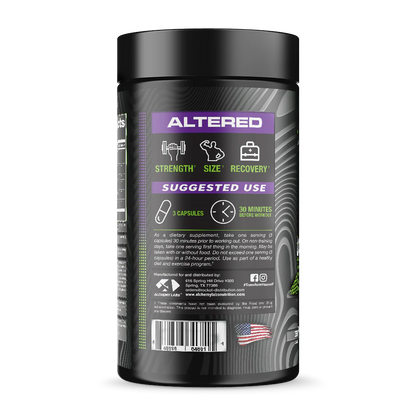 Altered (Natural HGH Increaser and Muscle Builder - Alchemy Labs - ATX Supplements & Nutrition