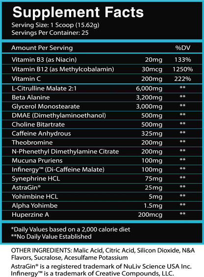 God of Rage (Extreme Pre-Workout) - Centurion Labz - ATX Supplements & Nutrition