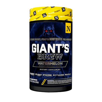 Giant's Brew Pre-Workout - Nutrithority - ATX Supplements & Nutrition