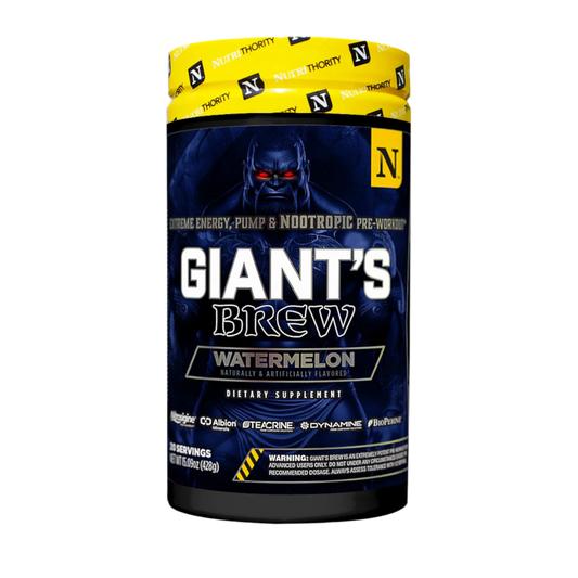 Giant's Brew Pre-Workout - Nutrithority - ATX Supplements & Nutrition