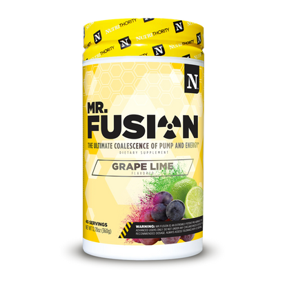 Mr Fusion Pre-Workout - Nutrithority - ATX Supplements & Nutrition