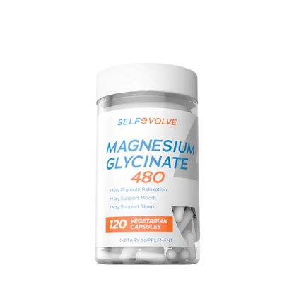 Magnesium Glycinate 480 - Self Evolve - ATX Supplements & Nutrition
