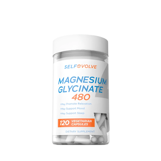 Magnesium Glycinate 480 - Self Evolve - ATX Supplements & Nutrition