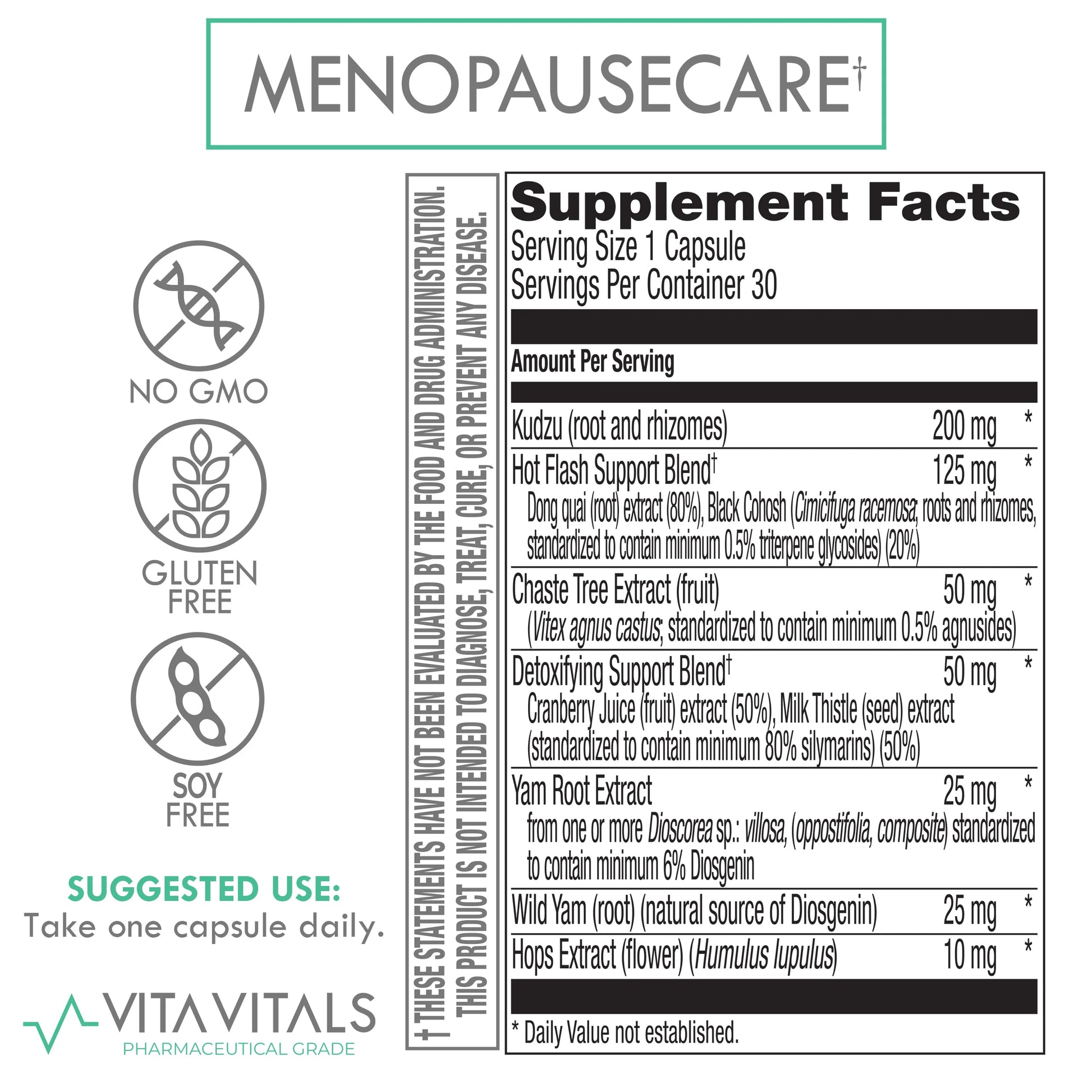 MenopauseCare - VitaVitals - ATX Supplements & Nutrition