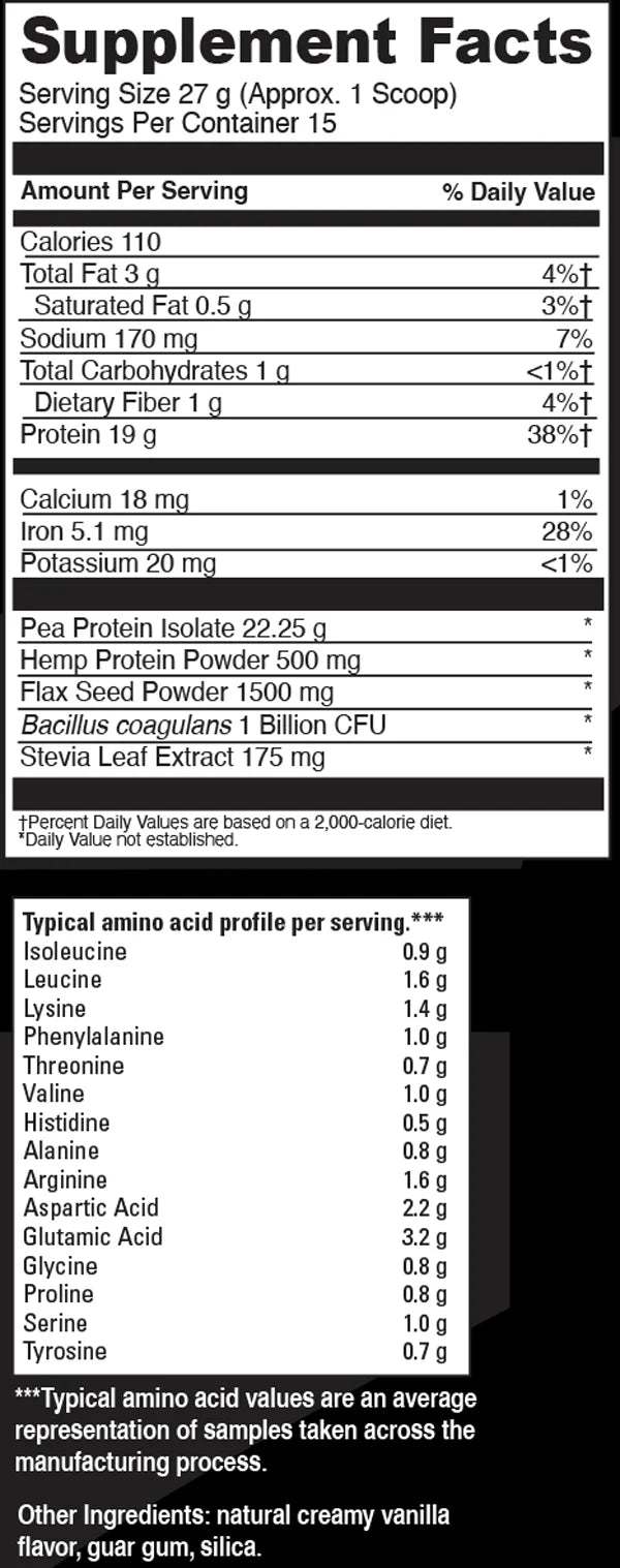 Plant Pro Vegan Protein - Top Trainer