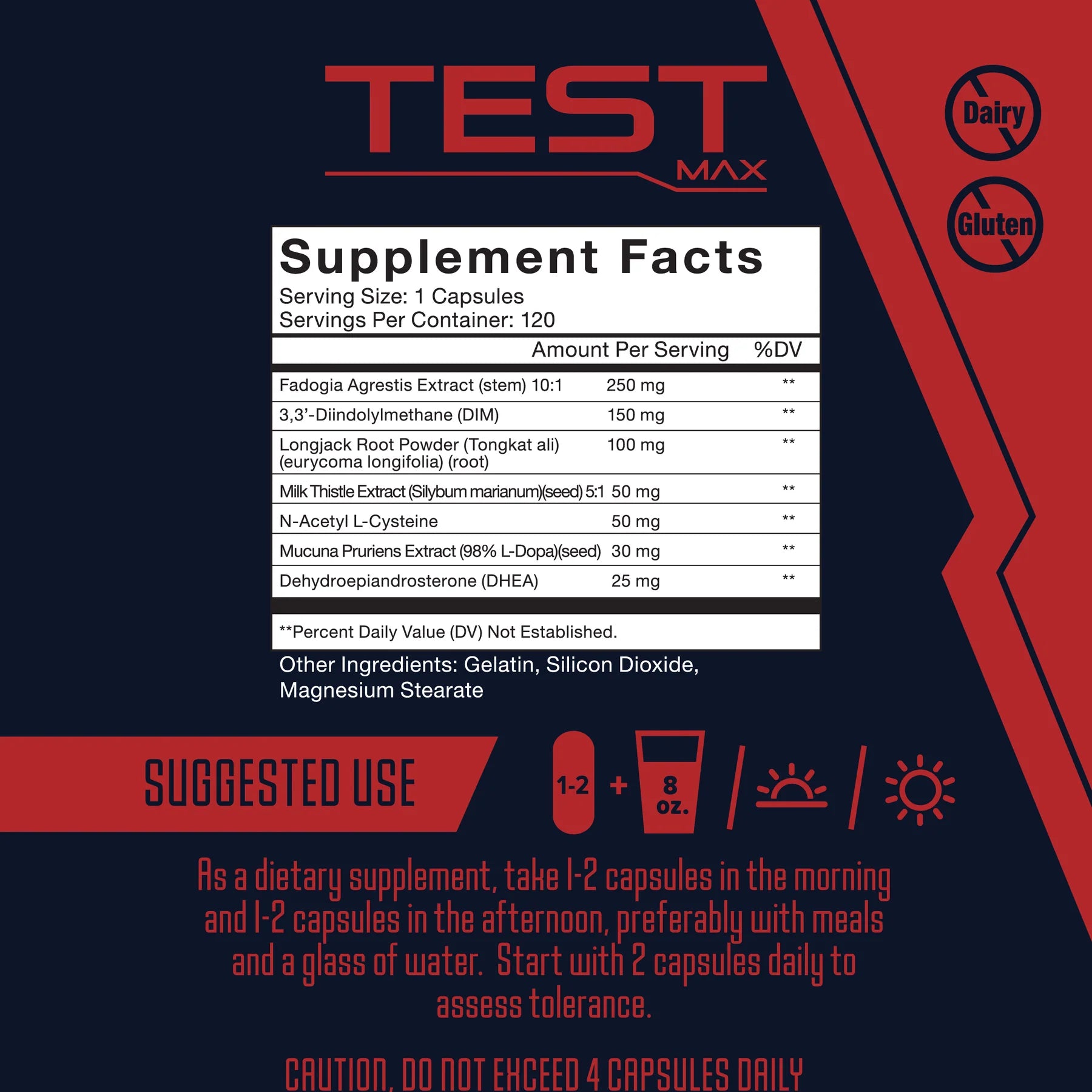 Test Max - Top Trainer - ATX Supplements & Nutrition