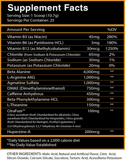God of War (High-Stim Pre-Workout) - Centurion Labz - ATX Supplements & Nutrition