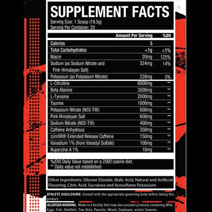 Yakka Pre-Workout - Alchemy Labs - ATX Supplements & Nutrition
