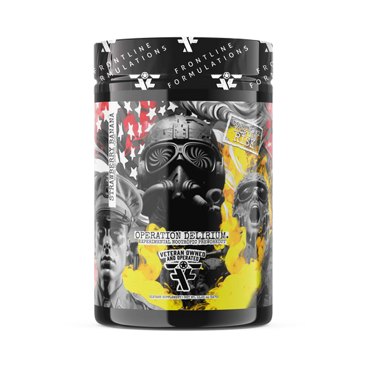 Operation Delirium (Nootropic Pre-Workout) - Frontline Formulations - ATX Supplements & Nutrition